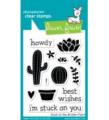 Lawn Fawn STUCK ON YOU stamp set